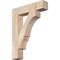 Ekena Millwork Balboa Block Smooth Bracket, Douglas Fir, 5 1/2"W x 28"D x 36"H BKT06X28X36BOA05SDF - alternate 1